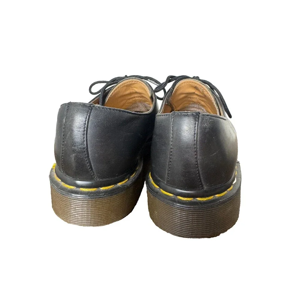 Vintage Dr Martens AW 1484 Made in England Black Leather Oxford Men’s US 8 UK 7